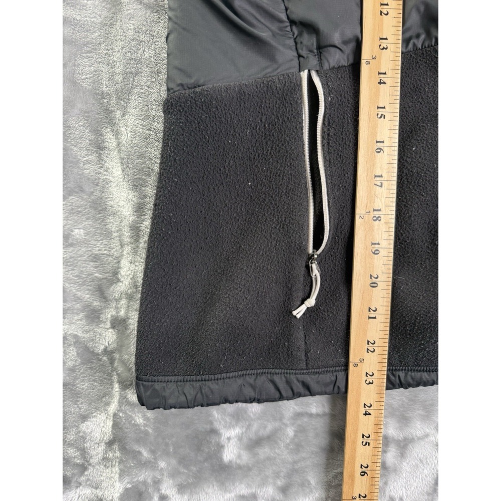 The North Face Black Nylon Fleece Full Zip Denali Polartec Jacket Women's Large - Picture 5 of 7